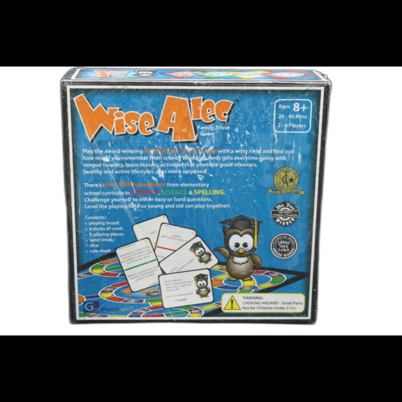 Wise Alec Family Trivia Game Interactive Classroom Elementary Teachers Award - Picture 4 of 8